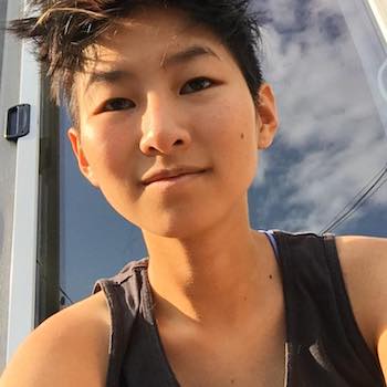 person close up