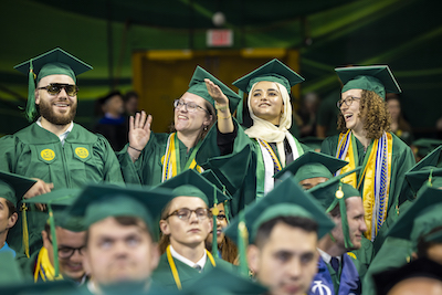 graduate at Commencement