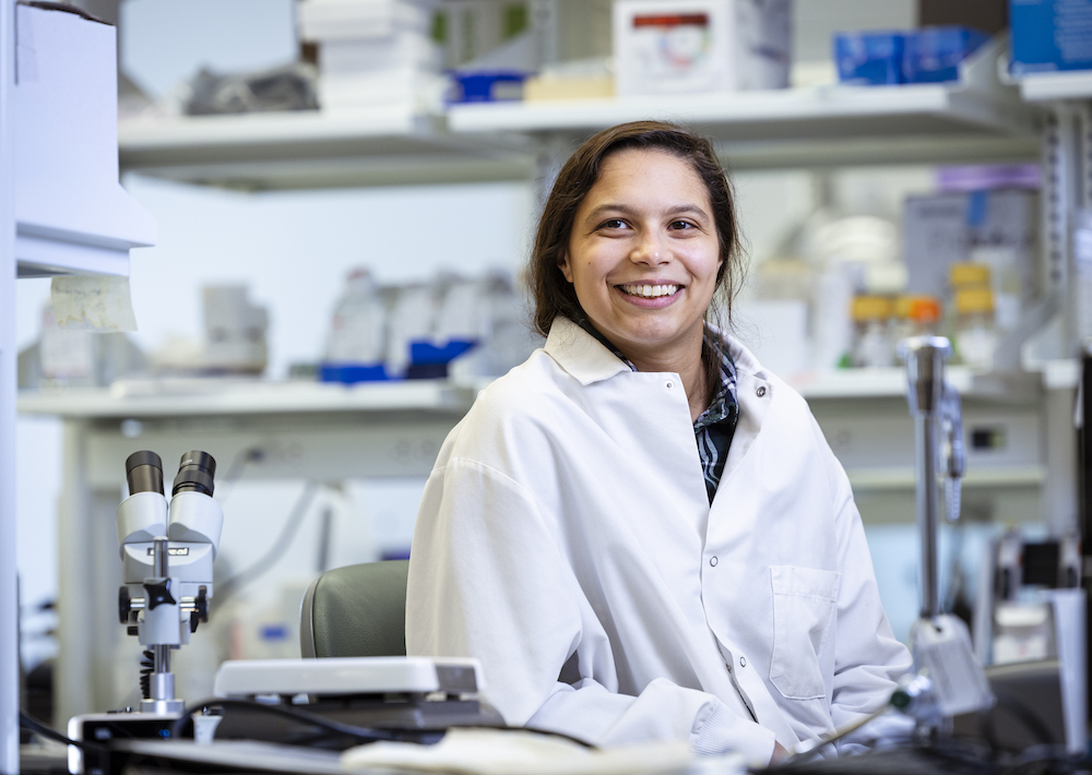 Marissa Howard in her lab