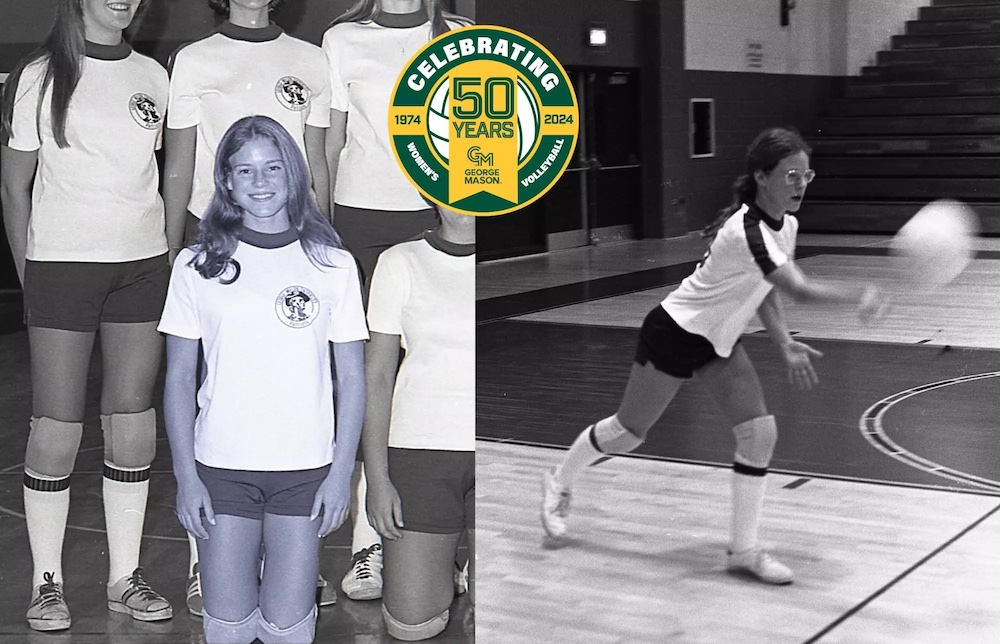 old photos of volleyball player