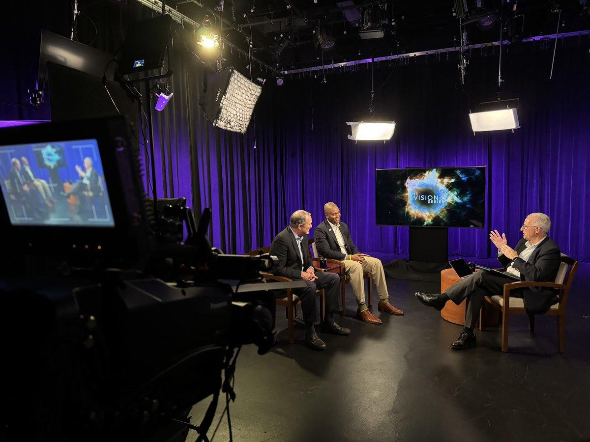 Mason Vision Series in tv studio