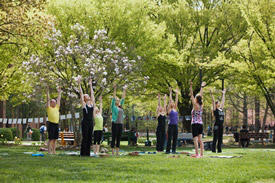 Yoga class