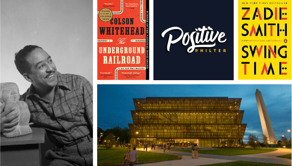 collage of recommendations for Black History Month