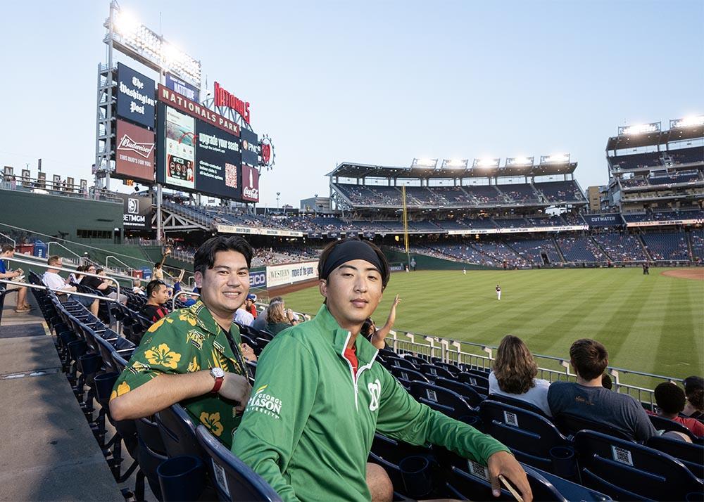 Athletics and Alumni Association. Mason Night at Nationals Park.
