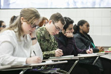 uniform in class