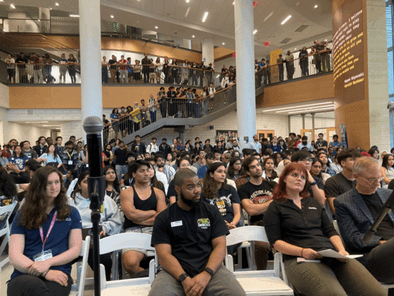 people at AWS workshop