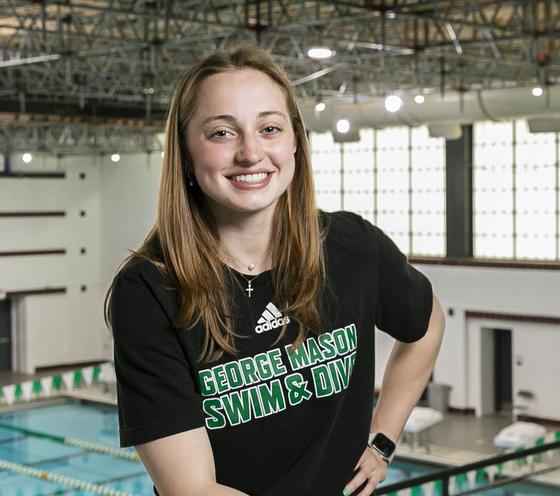 Ali Tyler at the Aquatic and Fitness Center