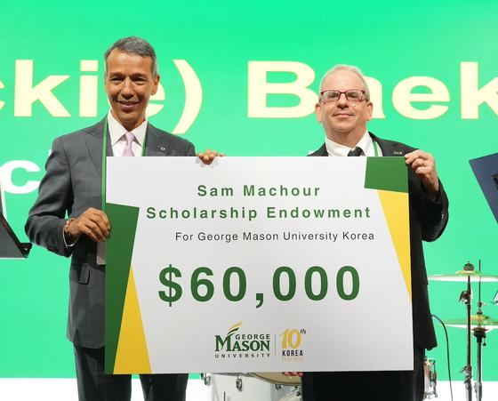 Sam Machour and Robert Matz at announcement