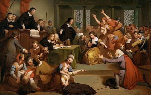 Salem Witch Trial painting