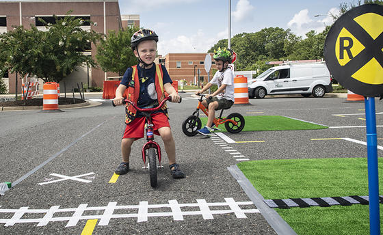 traffic garden project at CDC