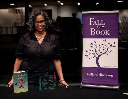 Habib with the New American Writers Award