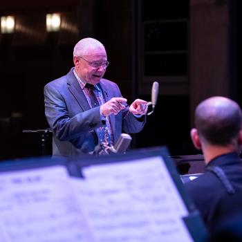 Jim Carroll, Artistic Director of Metropolitan Jazz Orchestra.