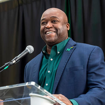 University President Gregory Washington