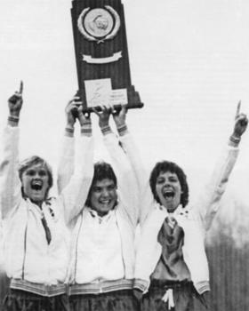Women's soccer championship 1985