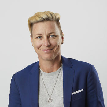 Headshot of Abby Wambach.