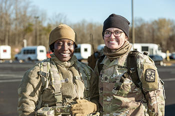 Mason ROTC Joint Field Exercise
