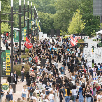 active campus outside