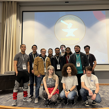 group shot from event