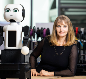 Missy Cummings and robot